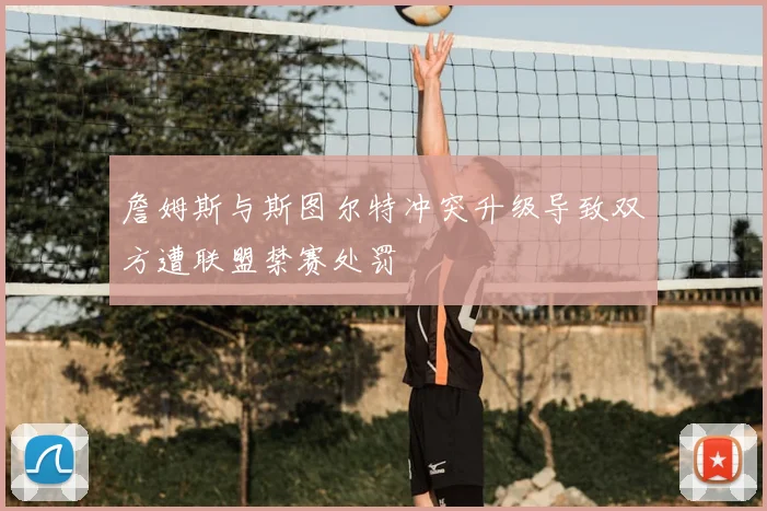 詹姆斯与斯图尔特冲突升级导致双方遭联盟禁赛处罚